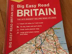 Freecycle AA Road Atlas Britain - A3 spiral bound