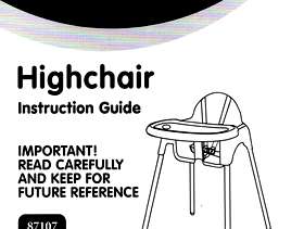 Freecycle Mamia Highchair