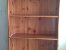 Freecycle Book shelf it's had no more neils on two shelfs ...