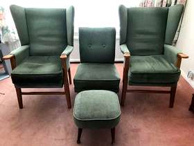 Freecycle 3 Chairs and Stool