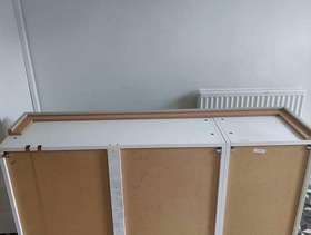 Freecycle Large kitchen wall cupboard (Shaker style)