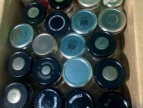 Freecycle Jam jars with metal lids