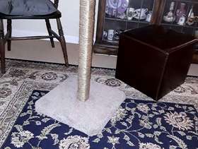 Freecycle Cat scratching post
