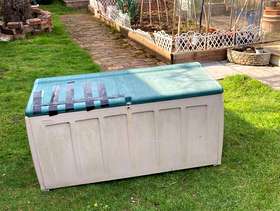 Freecycle Outside, /inside storage box