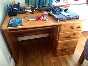 Freecycle Pine desk
