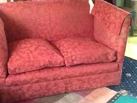 Freecycle Lovely red sofa