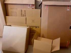 Freecycle Packing boxes