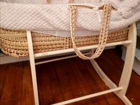 Freecycle Moses basket and stand