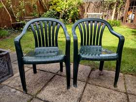 Freecycle Garden Chairs x 2. £15 for the pair.