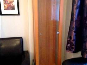 Freecycle Ikea standing display cabinet