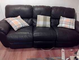 Freecycle 2 and 3 seater recliner couches