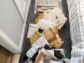 Freecycle Selection of used jiffy and postal bags for reuse