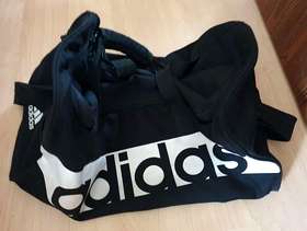 Freecycle Small Adidas Black Sports Bag 45cm approx.