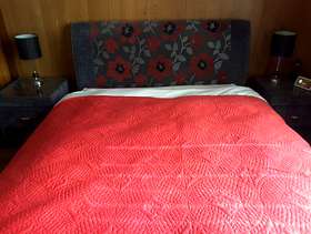 Freecycle Double bed and bedside cabinets