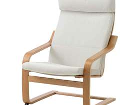 Freecycle White Poang Chair