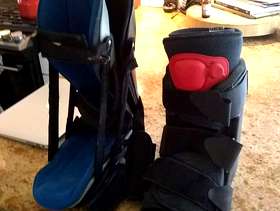 Freecycle Medical brace/cast/boot for foot or ankle