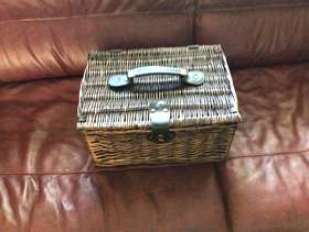 Freecycle Marks and Spencer Wicker Basket