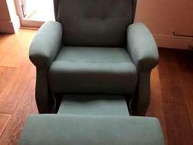Freecycle Reclining Armchair with extendable footrest