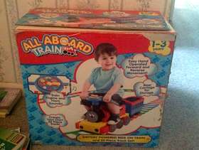 Freecycle Ride on rechargeable train 1-3 years