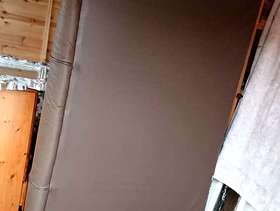 Freecycle 3 seater leather sofa