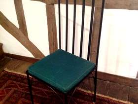 Freecycle Four wrought iron chairs