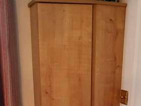 Freecycle Wooden corner cabinets
