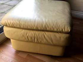 Freecycle Leather sofa