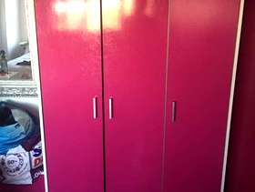 Freecycle Shocking pink wardrobe!