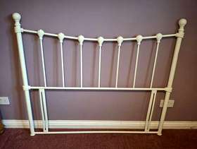 Freecycle Ornate double bed headboard