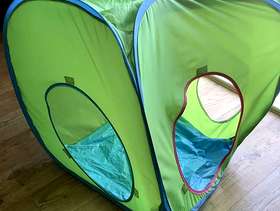 Freecycle IKEA pop-up play tent