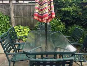 Freecycle Outdoor patio set