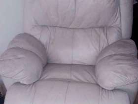 Freecycle Leather armchair/recliner
