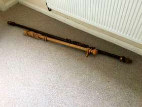Freecycle Curtain poles