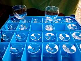 Freecycle Wine glasses