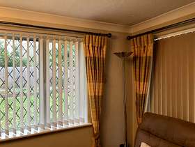 Freecycle Hand-made curtains. Two pairs of fully lined curtains. Professionally handmade ...