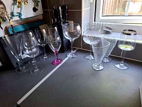 Freecycle Collection of glassware
