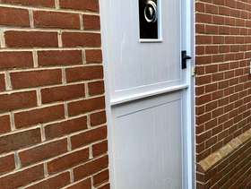 Freecycle Cottage door