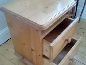 Freecycle Wooden bedside cabinet