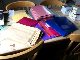 Freecycle Sundry office files and folders