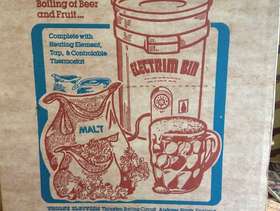 Freecycle Electric Thermostatic Bin for beer making