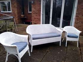 Freecycle Lloyd Loom chairs and sofa set