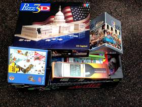 Freecycle Box of puzzles
