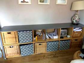 Freecycle Double Ikea Billy bookcase storage unit
