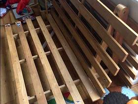 Freecycle Futon frame