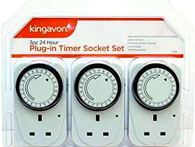 Freecycle Plug-in Timer Socket set 3pc