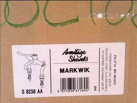 Freecycle Armitage Shanks Markwik S8238AA Lever Operated Sequential Thermo Deck Mounted ...