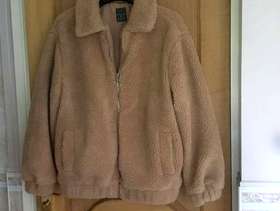 Freecycle Faux fur jacket