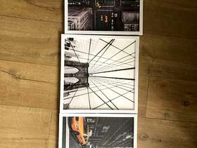 Freecycle New York framed pictures (set of three)