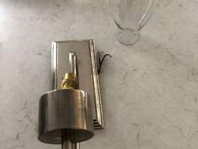 Freecycle Jim Lawrence wall light