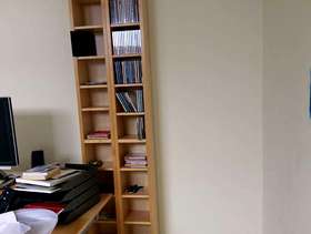 Freecycle Ikea billy CD rack